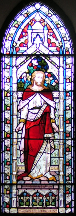 Jesus wearing red robes St. Matthew 25 v 23 â€œWell done good and faithful servant: enter thou into the joy of thy Lord.â€